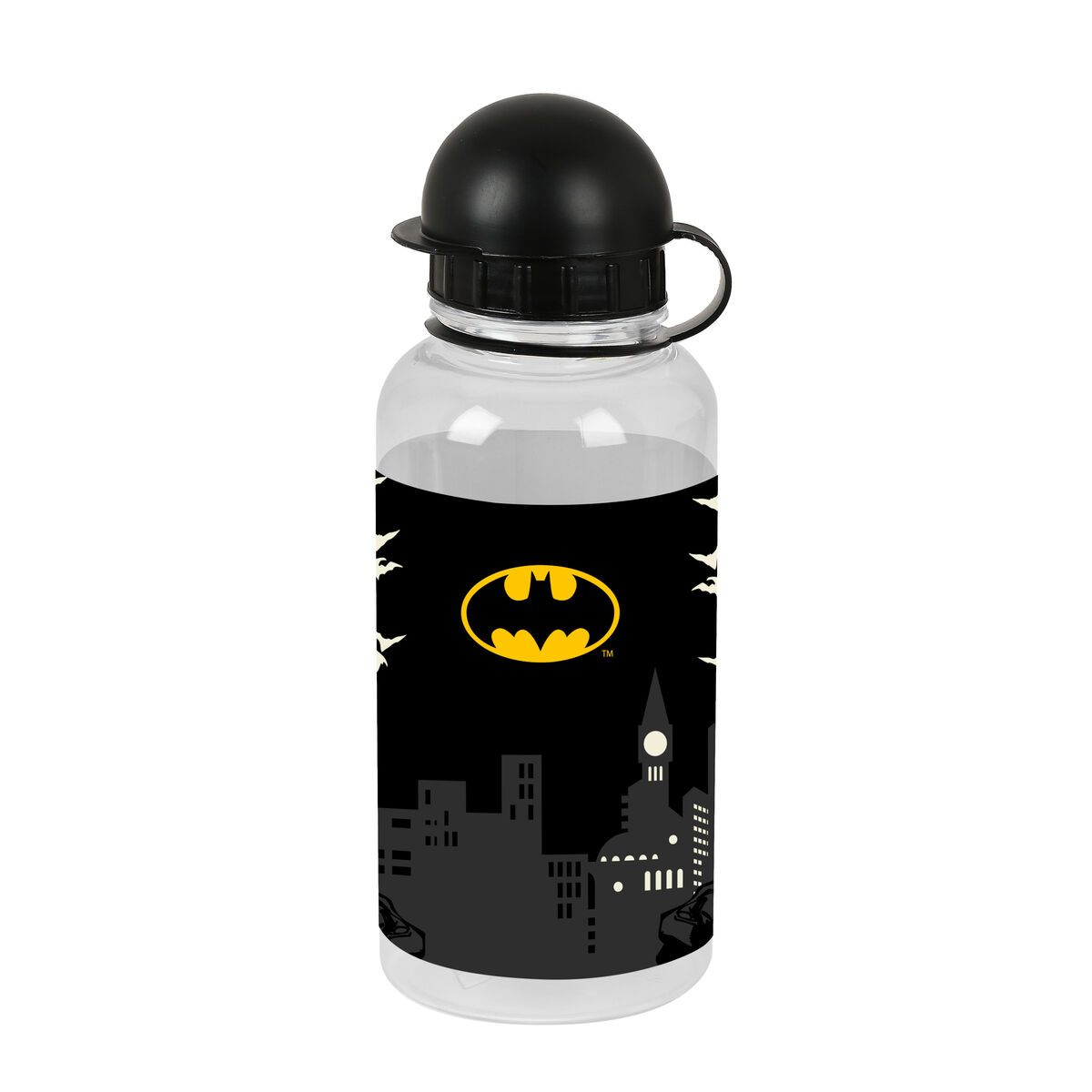Ūdens pudele Batman Hero Melns PVC 500 ml